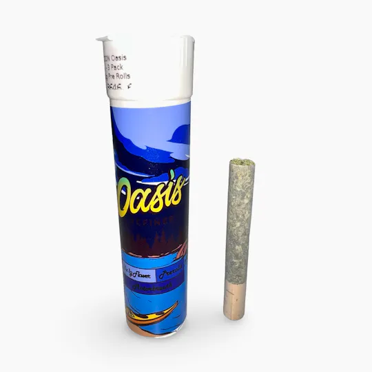 Indico - 3pk 1g Pre-Roll - Oasis Refinery - 1