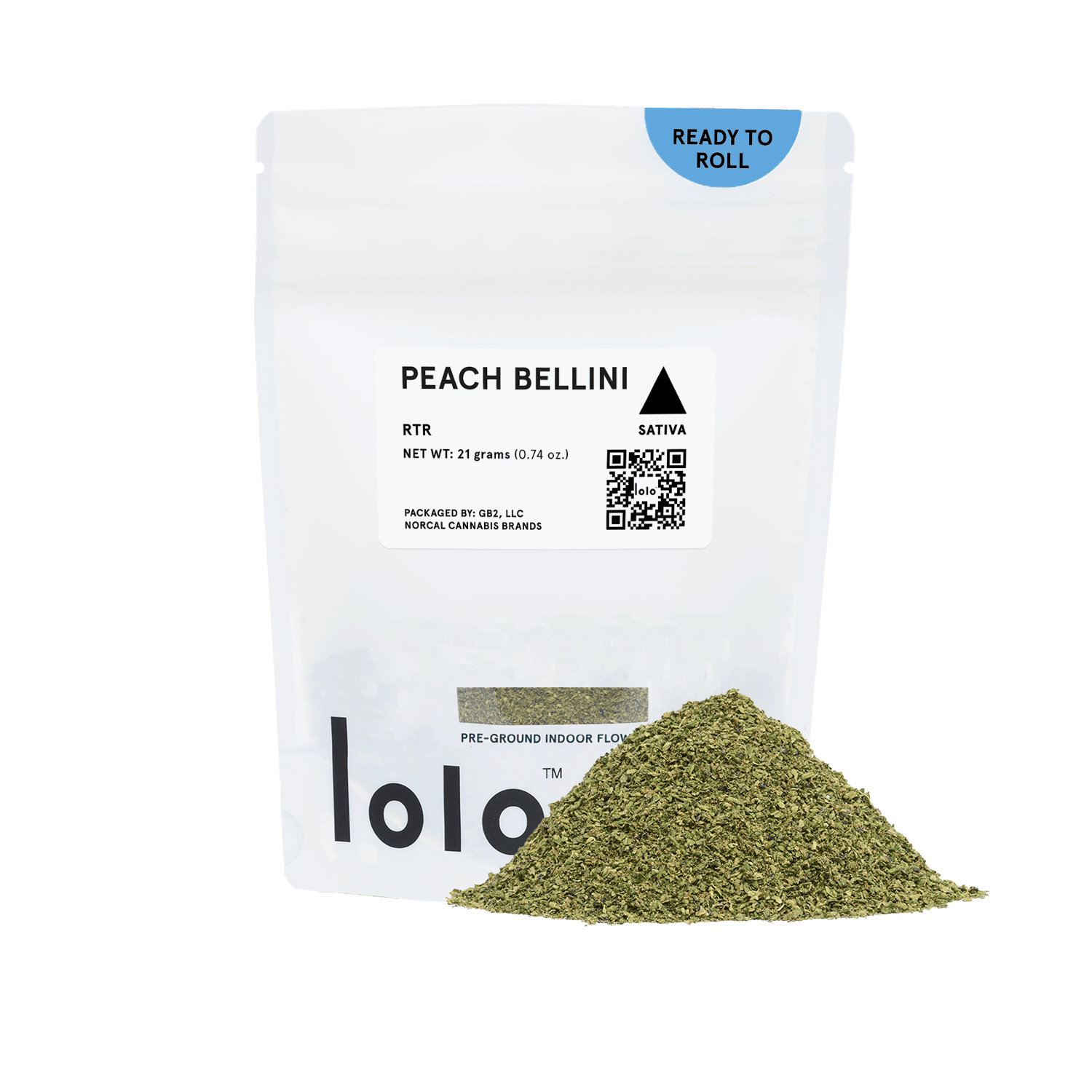 lolo - Peach Bellini | Indoor Ready To Roll | 21g - 1