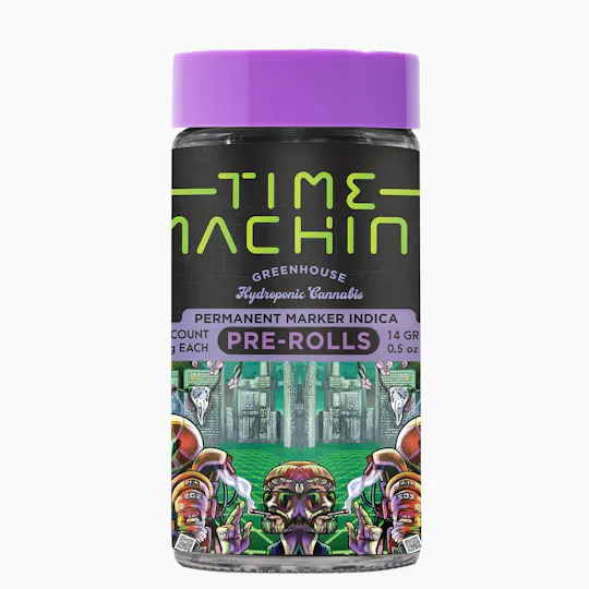 Time Machine - Permanent Marker | Pre-Rolls | 0.5g each | 28pk - 1