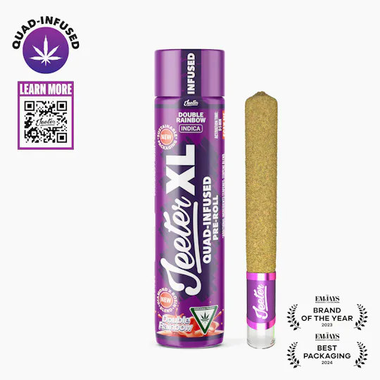 Jeeter - Jeeter | Double Rainbow | XL Quad-Infused Joint | 2g - 1