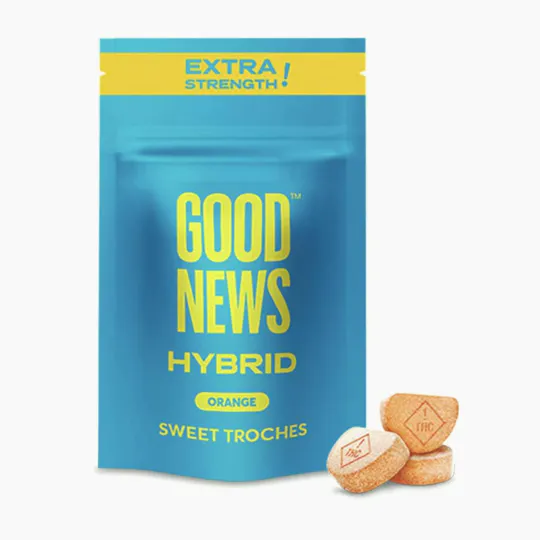 Good News - Extra Strength | Orange Troches | 1000mg | 20ct | 50mg/ea - 1