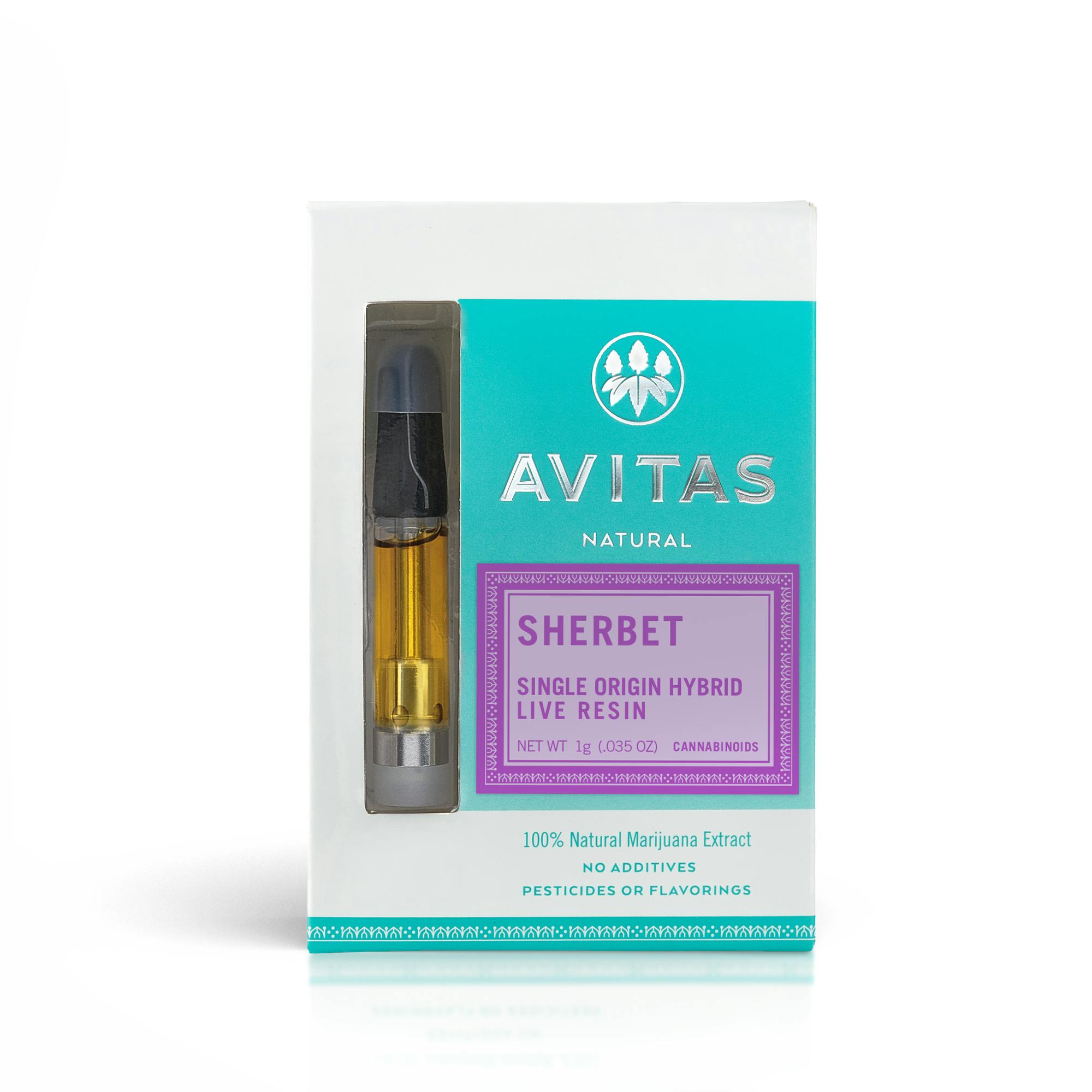 Avitas - Sherbet Live Resin Cartridge 1g - 1