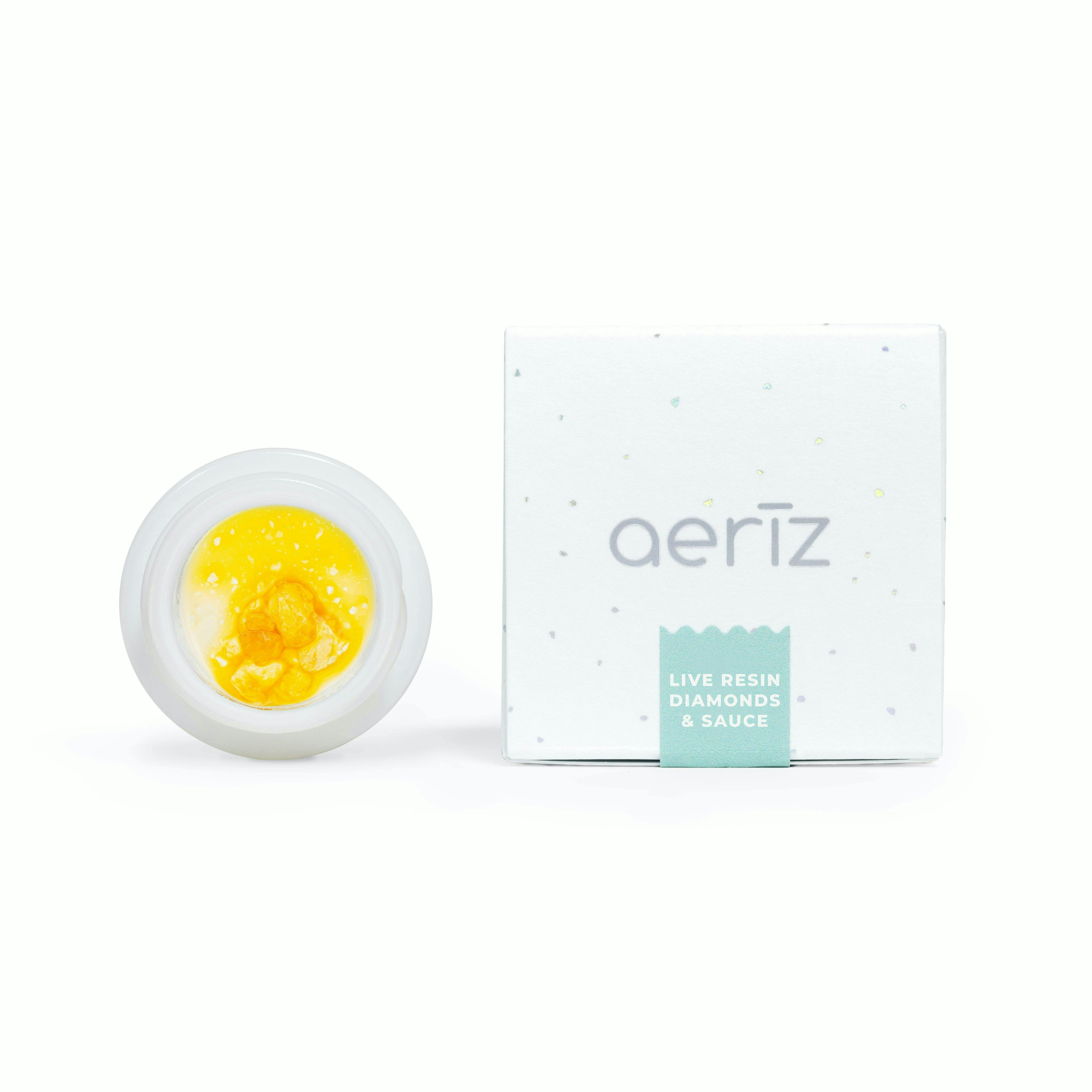 Aeriz - Jet Fuel OG Live Resin Diamonds and Sauce - 1