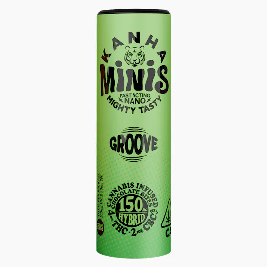 KANHA - Minis | GROOVE | 2:1 THC:CBC Chocolates | 100mg | 25ct | 4mg/ea - 1