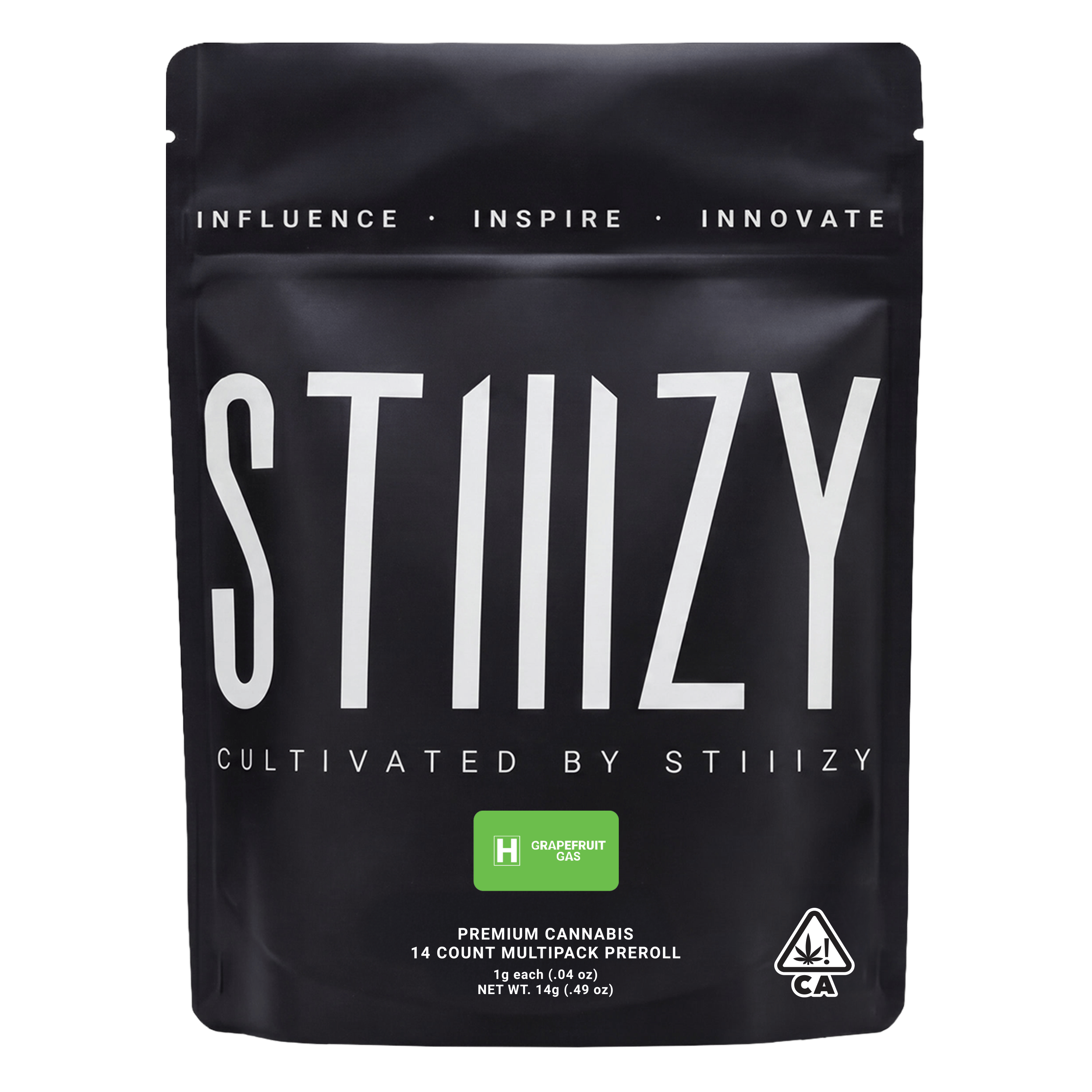 STIIIZY - Grapefruit Gas - 14g Black Label Multipacks - 1