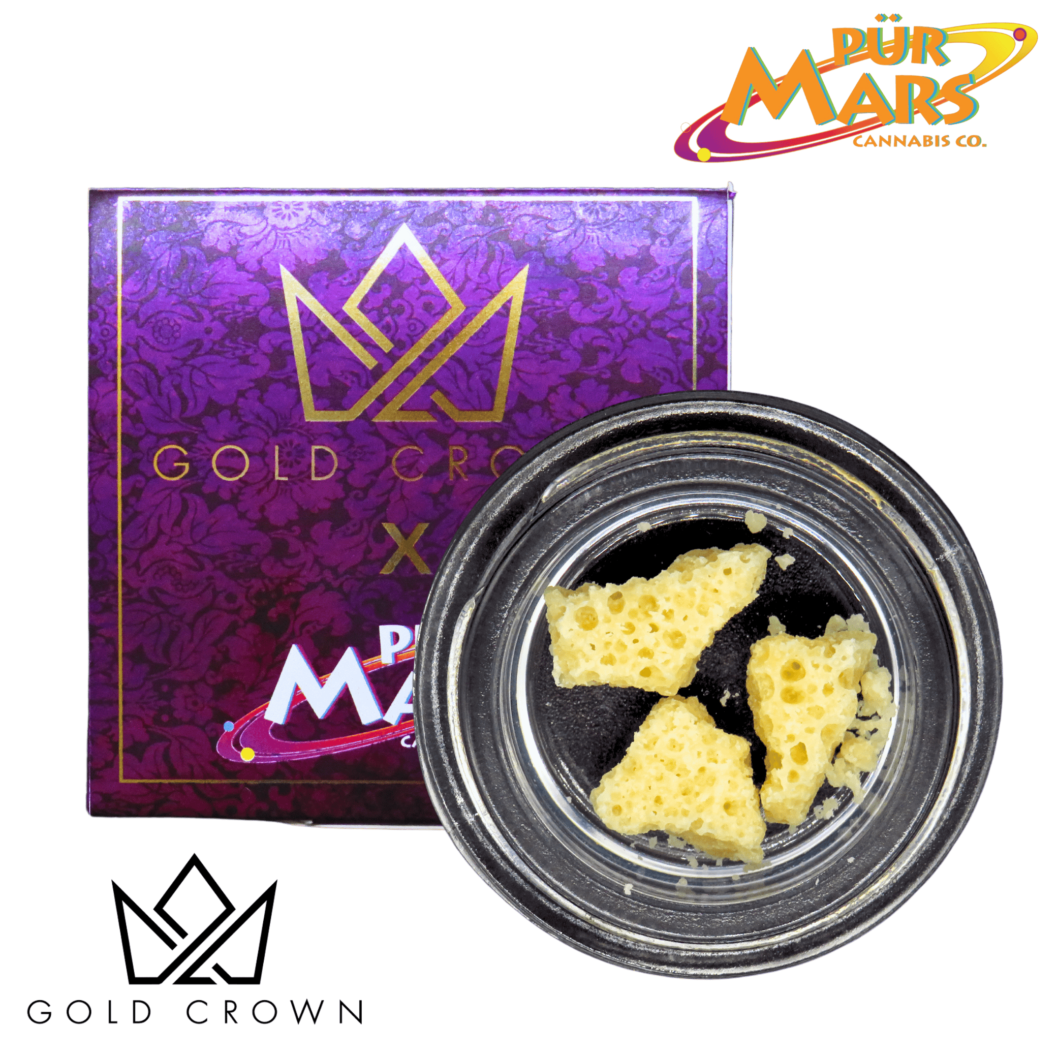 Gold Crown - Gold Crown x Peninsula Gardens | Larry Bird | Crumble | 1g - 1