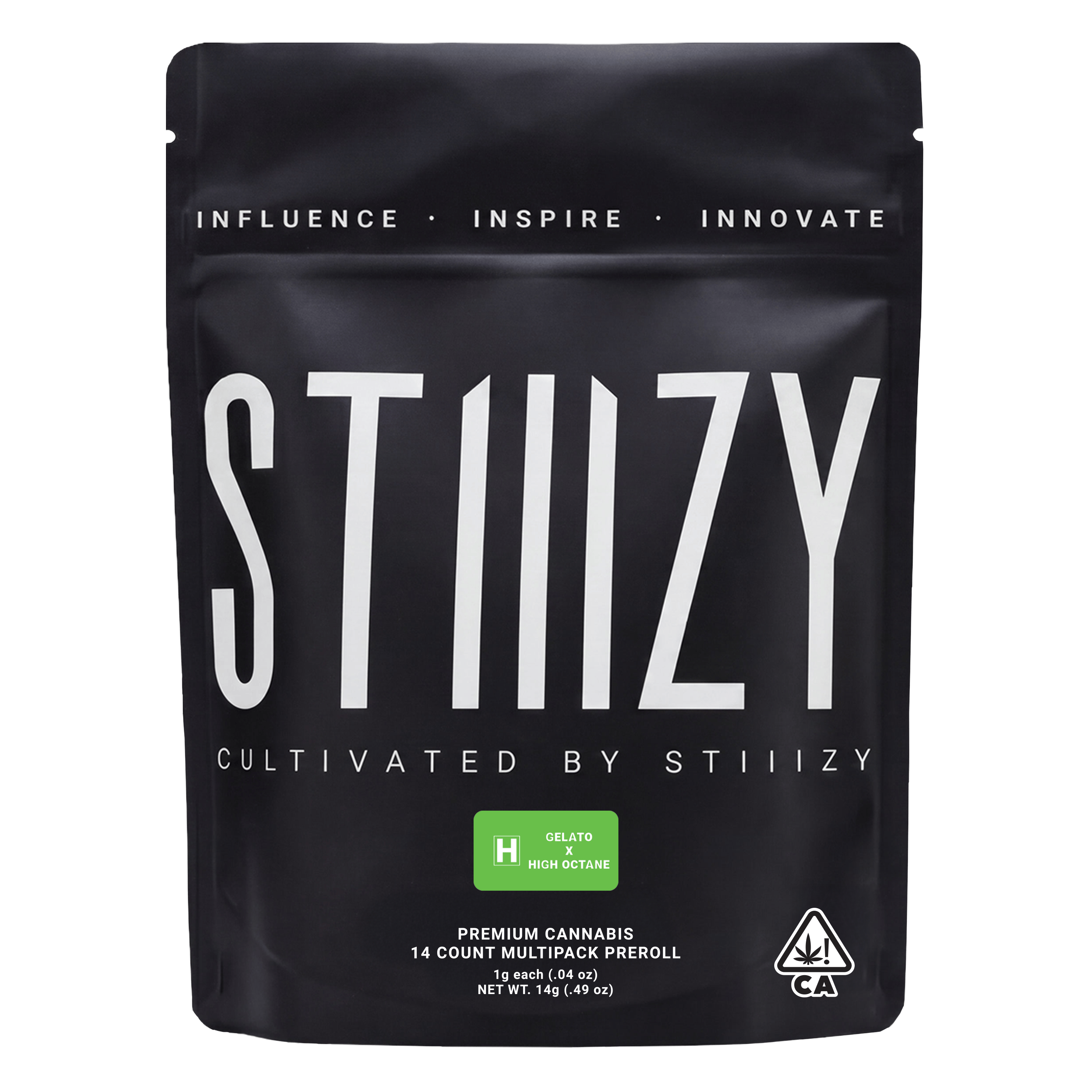 STIIIZY - Gelato X High Octane - 14g Black Label Multipacks - 1