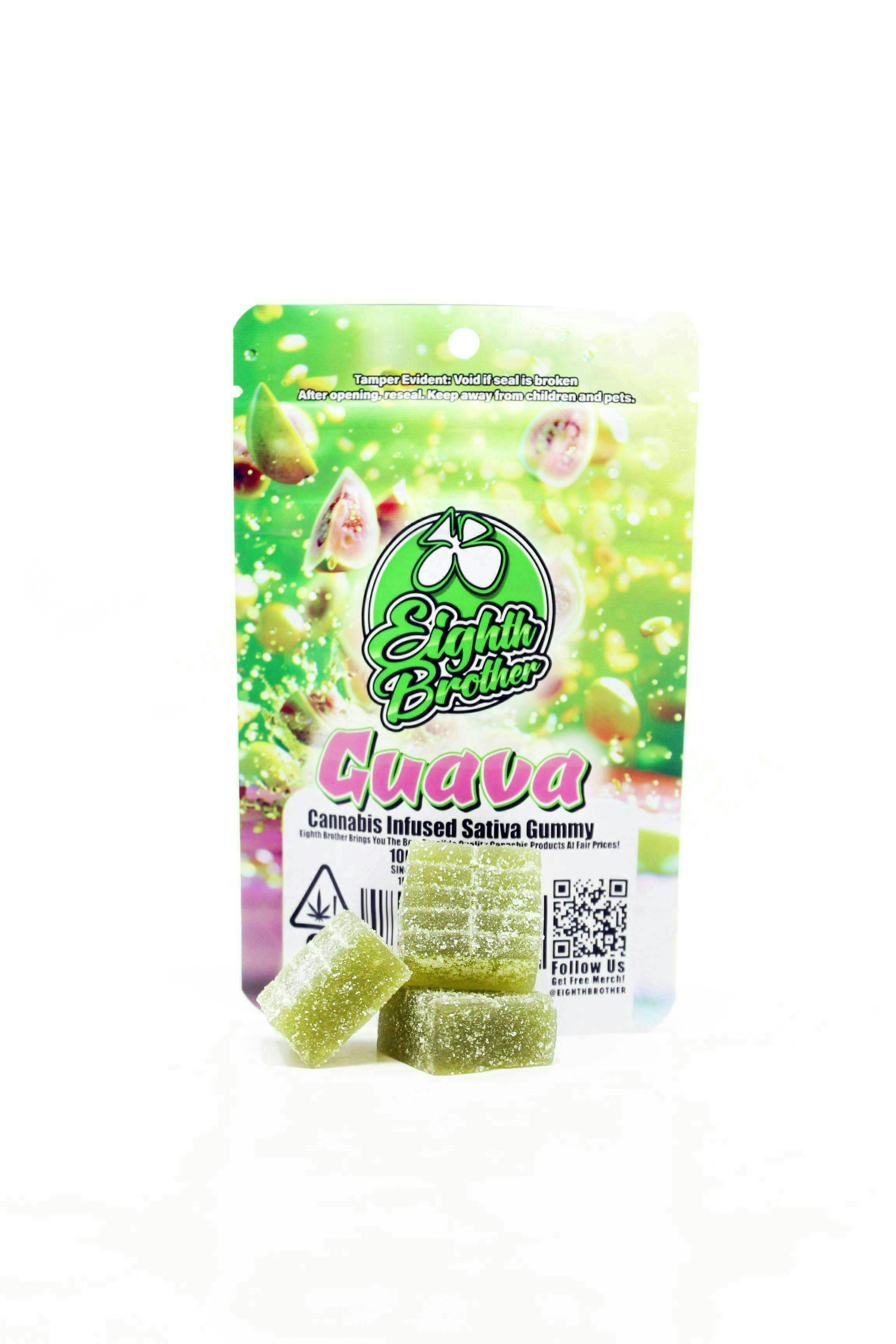 Eighth Brother - Eighth Brother | Cut-a-Dose | Guava Gummies | 100mg | Single - 1