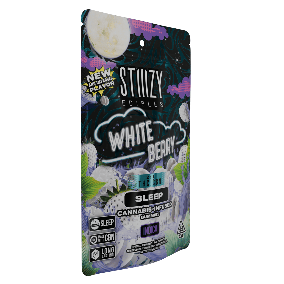 STIIIZY - - WHITE BERRY - 100MG SLEEP EDIBLES - 1