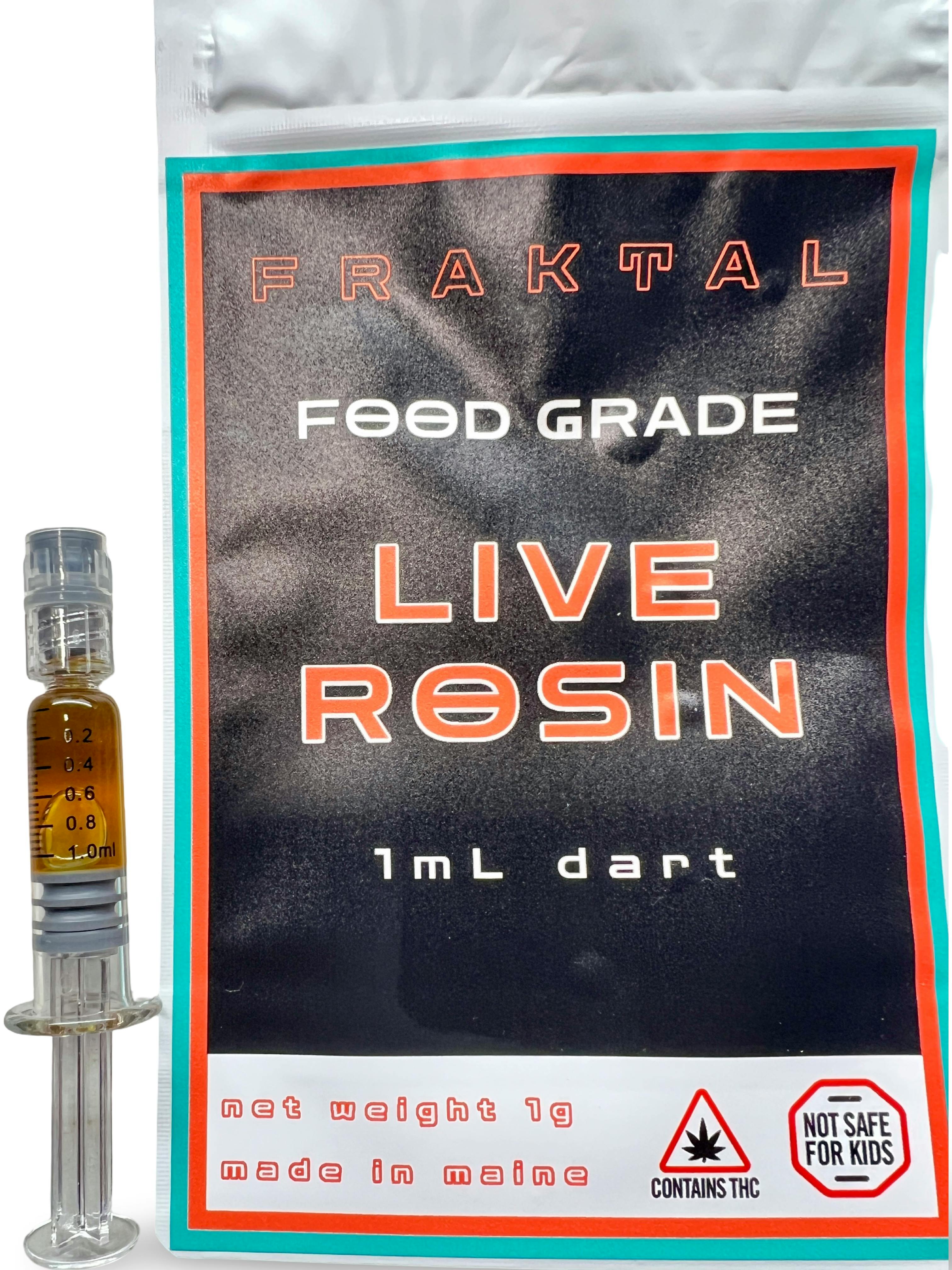 Indico - 1g Live Rosin Dart - Fraktal - 1