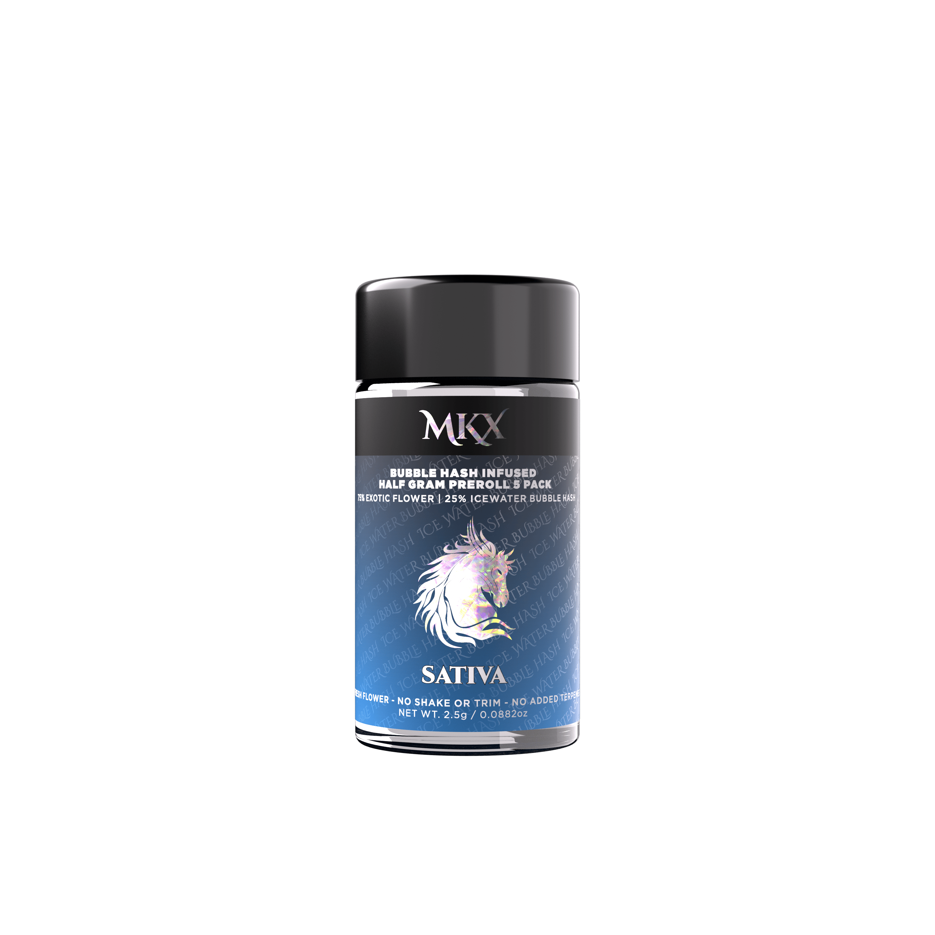 MKX Oil Co - Sativa | Bubble-Hash Infused Minis | 0.5g each | 5pk - 1