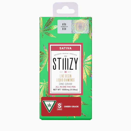 STIIIZY - Vape - GREEN CRACK 1G LQD All-In-One - 1