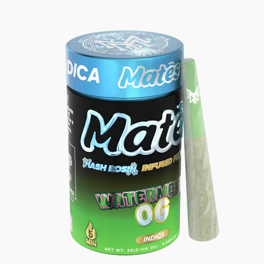 Muha Meds - Watermelon OG | Infused Joints | 0.6g each | 5pk - 1