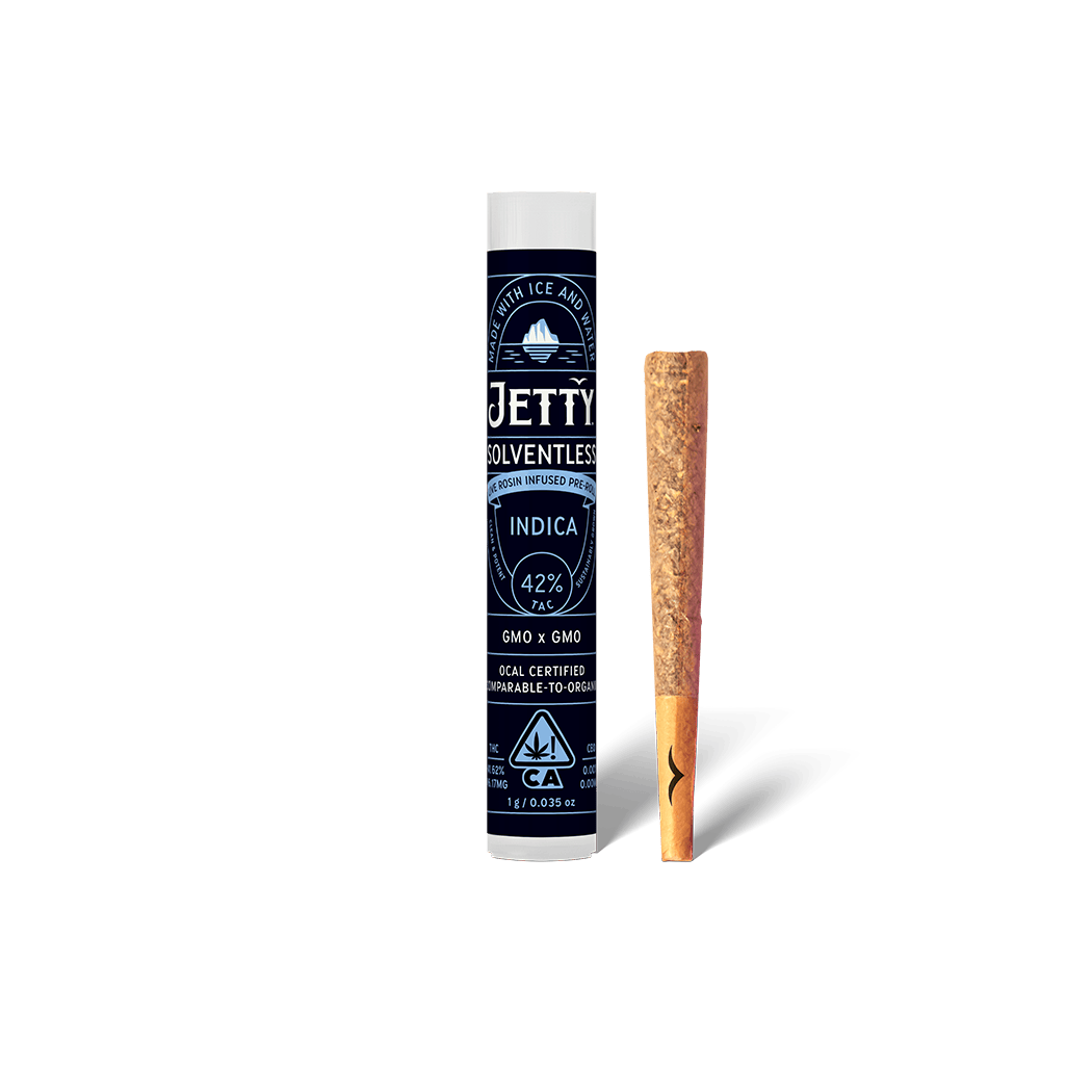 Jetty Extracts - GMO | Live Rosin | Live Rosin Infused Joint | 1g - 1