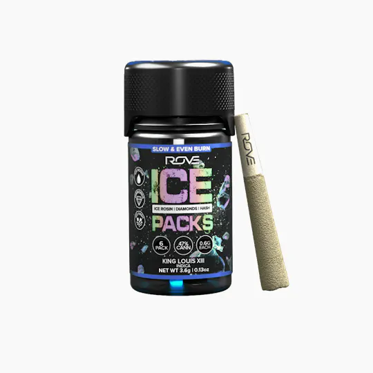 ROVE - King Louis XIII | Infused Ice Packs (Rosin, Hash, and Diamonds) | 6x 0.6g - 1