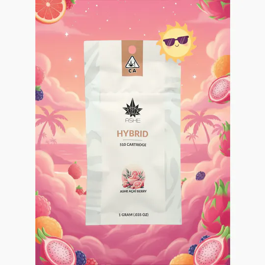 ASHE - ASHE Acai Berry - Cart - 1g - 1