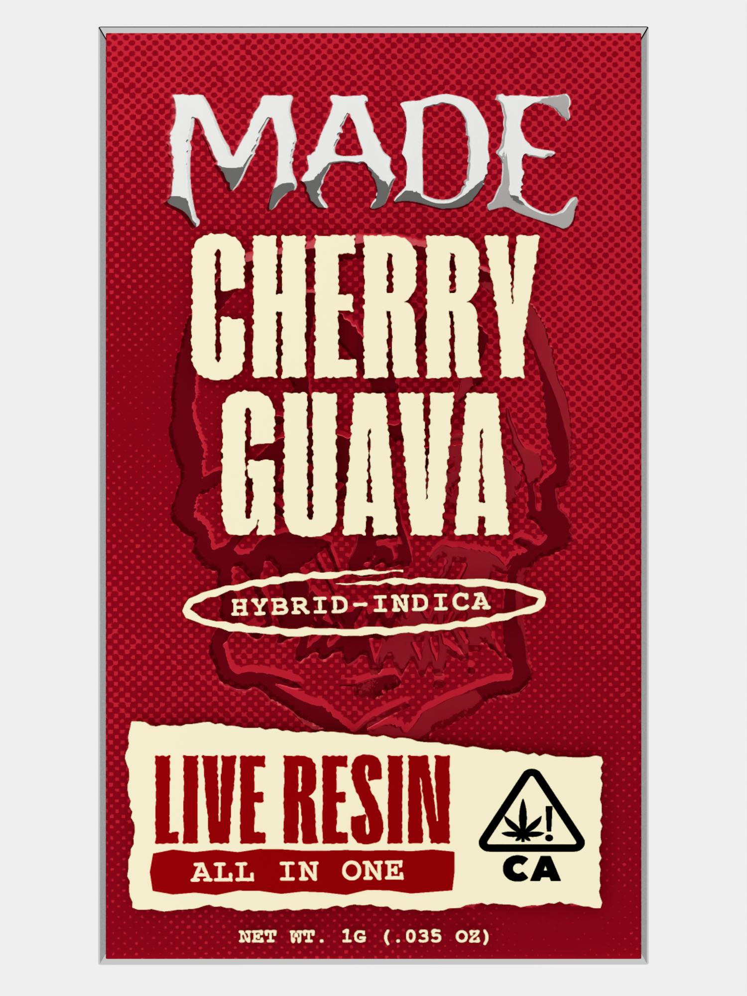 MADE - MADE | Cherry Guava | Live Resin AIO | 1G - 1