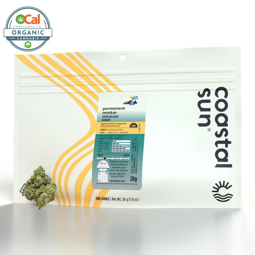 Coastal Sun - Coastal Sun | Permanent Marker | Sungrown Flower | 28g - 1