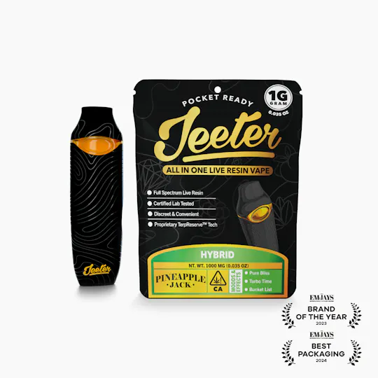 Jeeter - Jeeter | Pineapple Jack | Live Resin Disposable | 1g - 1