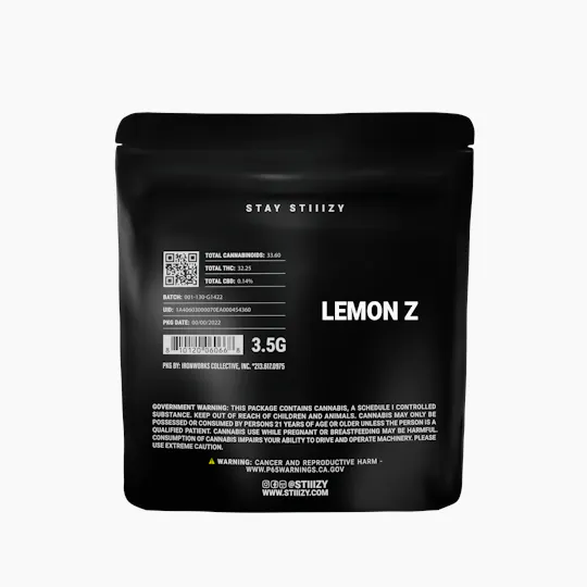 STIIIZY - LEMON Z - 3.5G - 1