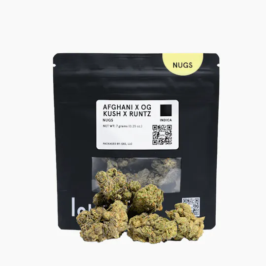 lolo - Afghani + OG Kush + Runtz | Indoor Buds | 7g - 1
