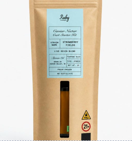 Ruby Farms - Strawberry Fields | Cartridge Starter Kit | 1g - 1