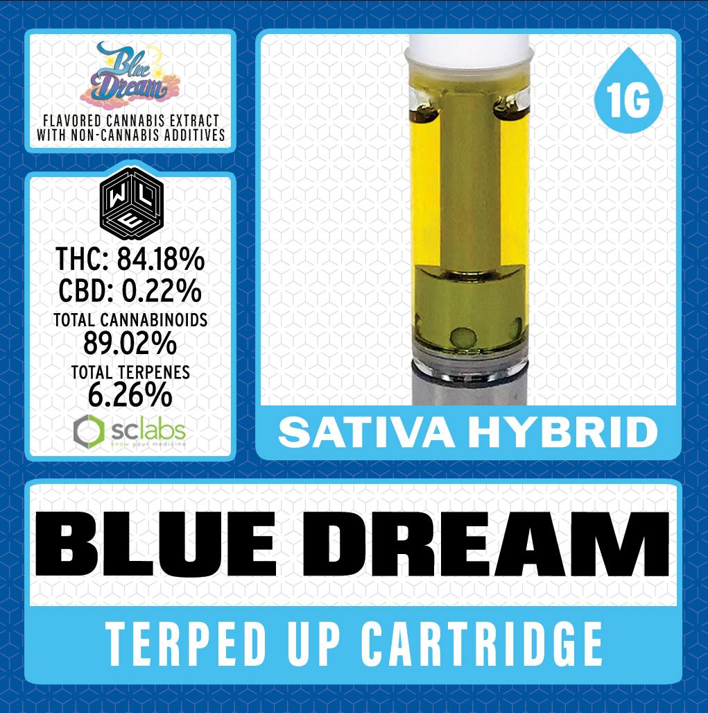 White Label Extracts - Blue Dream | Cured Resin Cartridge | 1g - 1