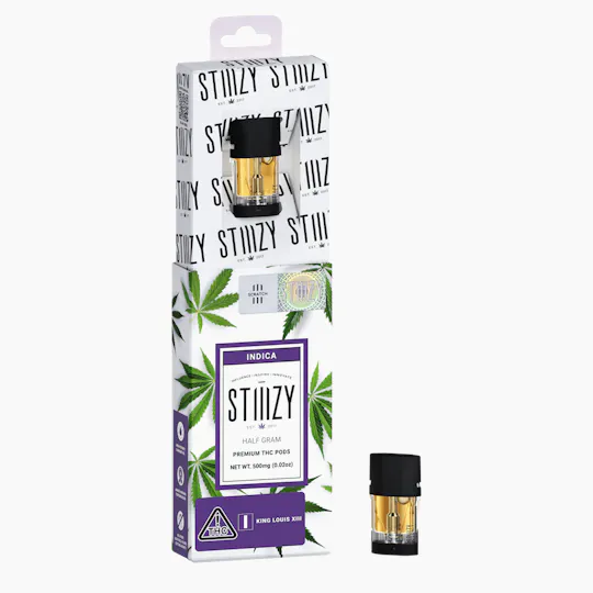 STIIIZY - Vape Cartridge - KING LOUIS XIII .5G Original THC Pod - STIIIZY - 1