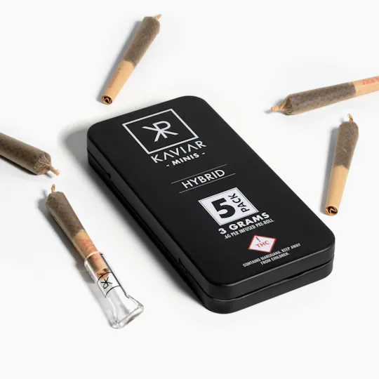 Kaviar - Kaviar | Hybrid | Infused Joints | 0.6g ea | 5pk - 1