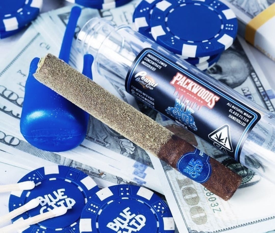 PACKS Los Angeles - Packwoods x Gas House | Blue Chip | Infused Blunt | 2g - 1