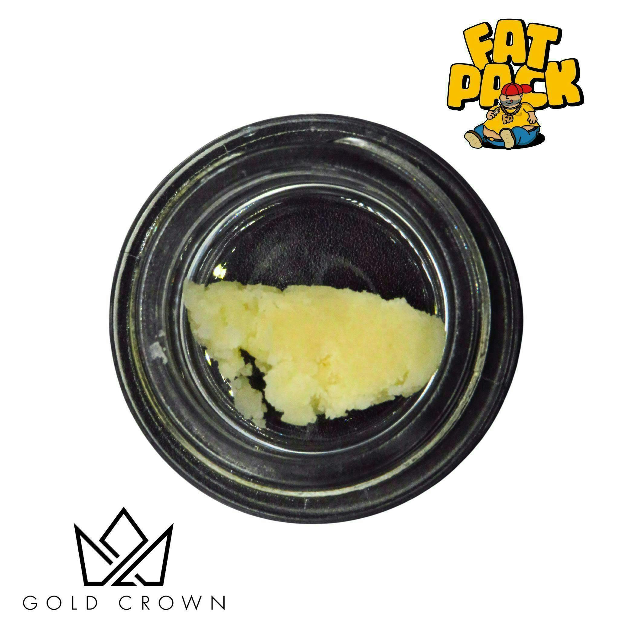 Gold Crown - Gold Crown x Fat Pack | Blockberry | Badder | 1g - 1