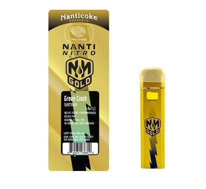 Nanticoke - Nanti Nitro | Green Crack | Disposable | 1g - 1