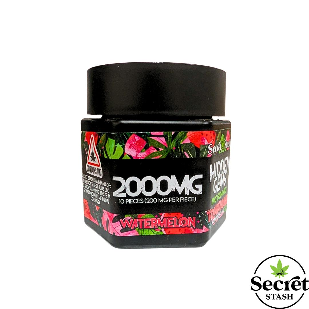Secret Stash - Secret Stash | Hidden Gems | THC | Watermelon | 2000mg - 1