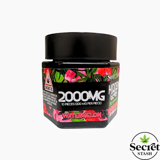 Secret Stash - Secret Stash | Hidden Gems | THC | Watermelon | 2000mg - 1