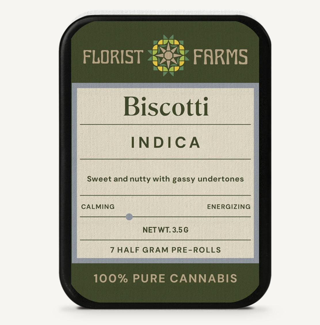 Florist Farms - Florist Farms | Biscotti | Minis | 0.5g each | 7pk - 1