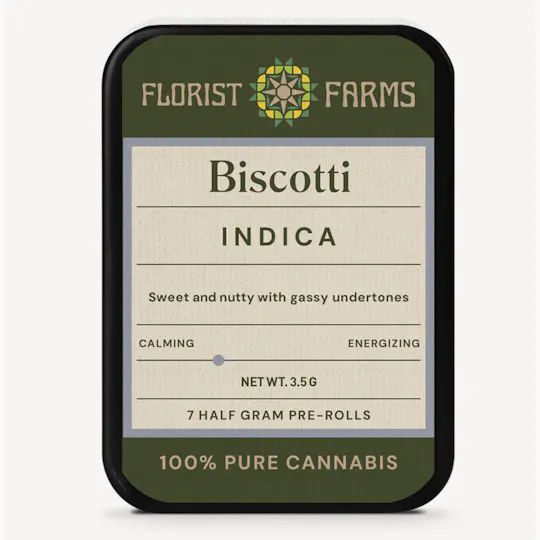 Florist Farms - Florist Farms | Biscotti | Minis | 0.5g each | 7pk - 1