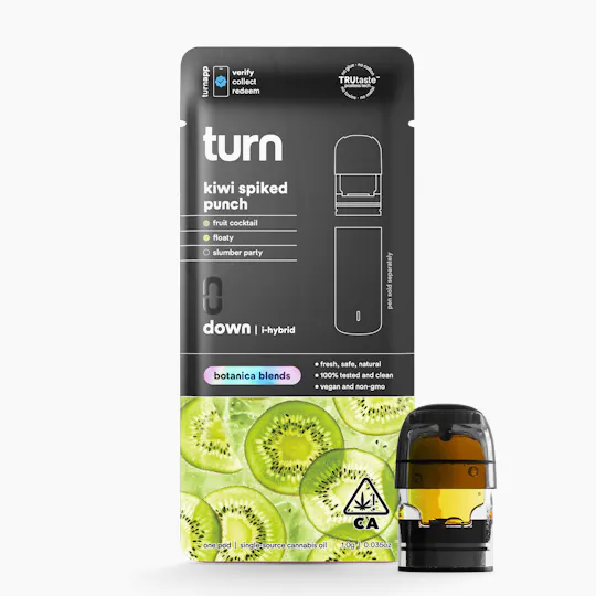 turn - Kiwi Spiked Punch | Botanica Blends | Indica-Hybrid - 1