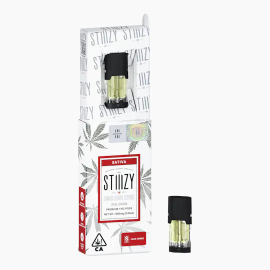 STIIIZY - Vape Cartridge - JACK HERER 1G CDT Pod - STIIIZY - 1