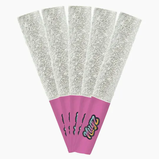 Nugz - Pink Berry Rush | Flavour Bomb Infused Minis | 0.5g each | 5pk - 1