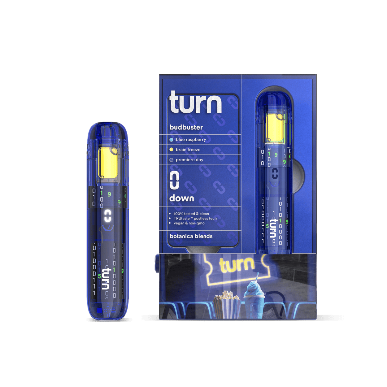 turn - Retrovision Budbuster Blue | Botanica Blends | AIO | Indica (2) - 1