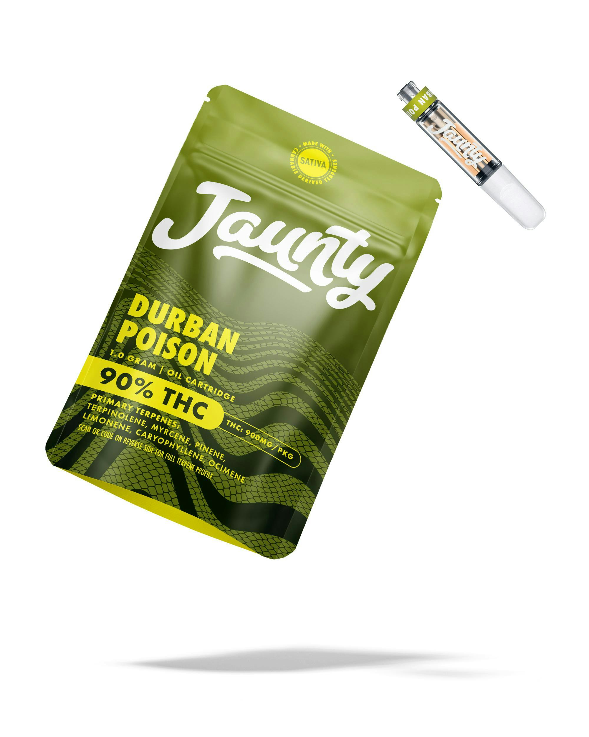 Jaunty - Durban Poison | Cartridge | 1g - 1
