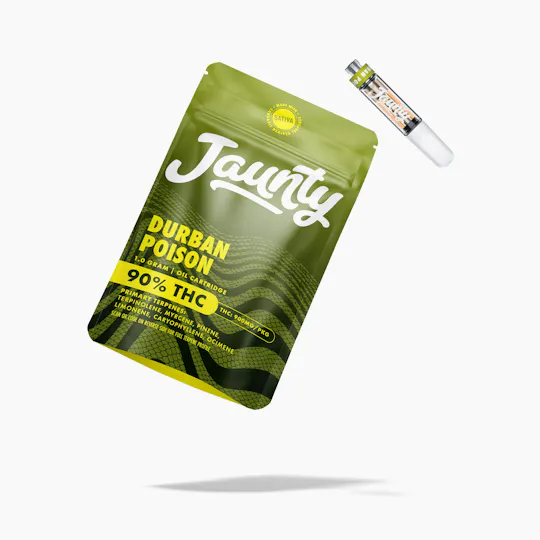 Jaunty - Durban Poison | Cartridge | 1g - 1