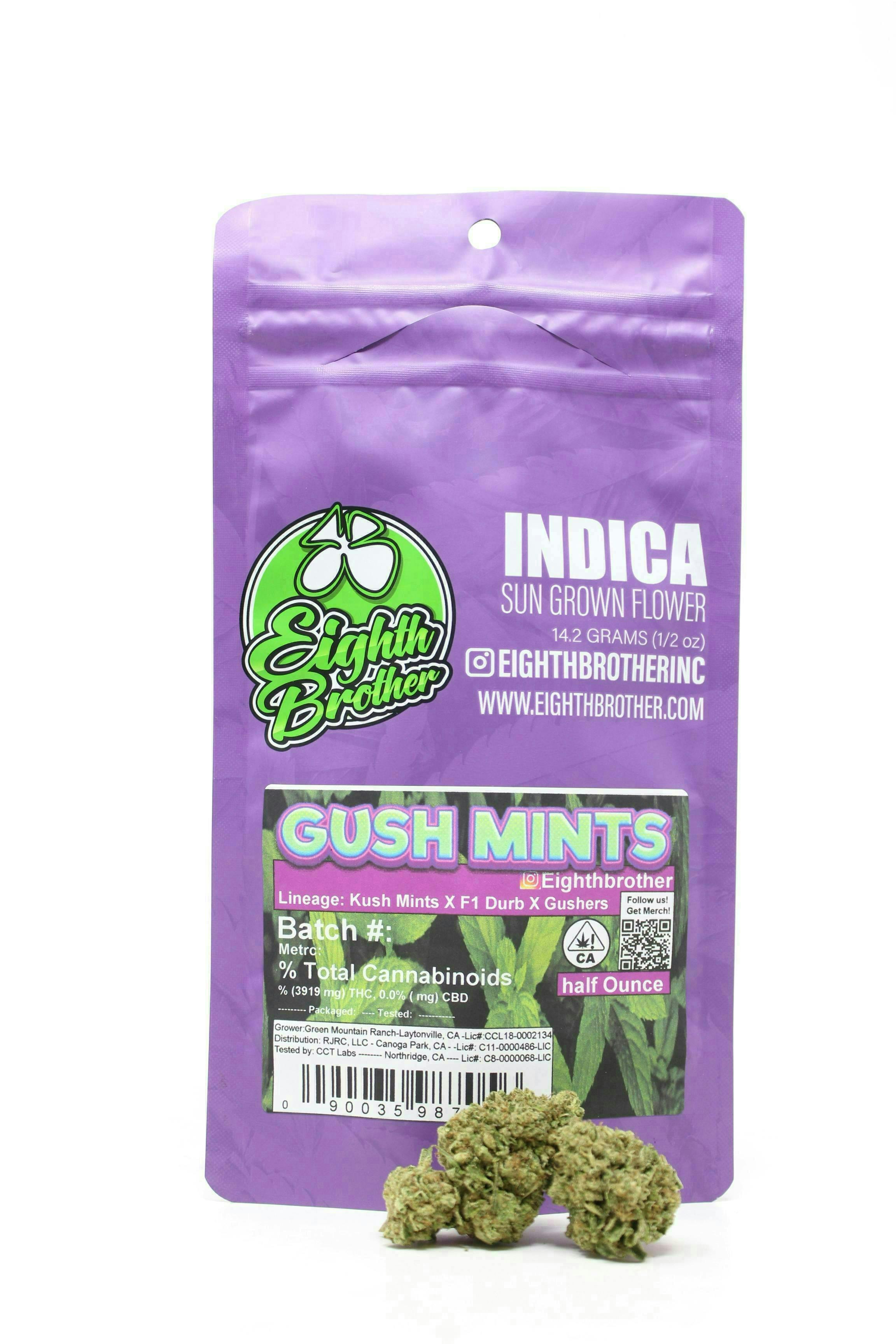 Eighth Brother - Eighth Brother | Gush Mints | Flower | 14g - 1