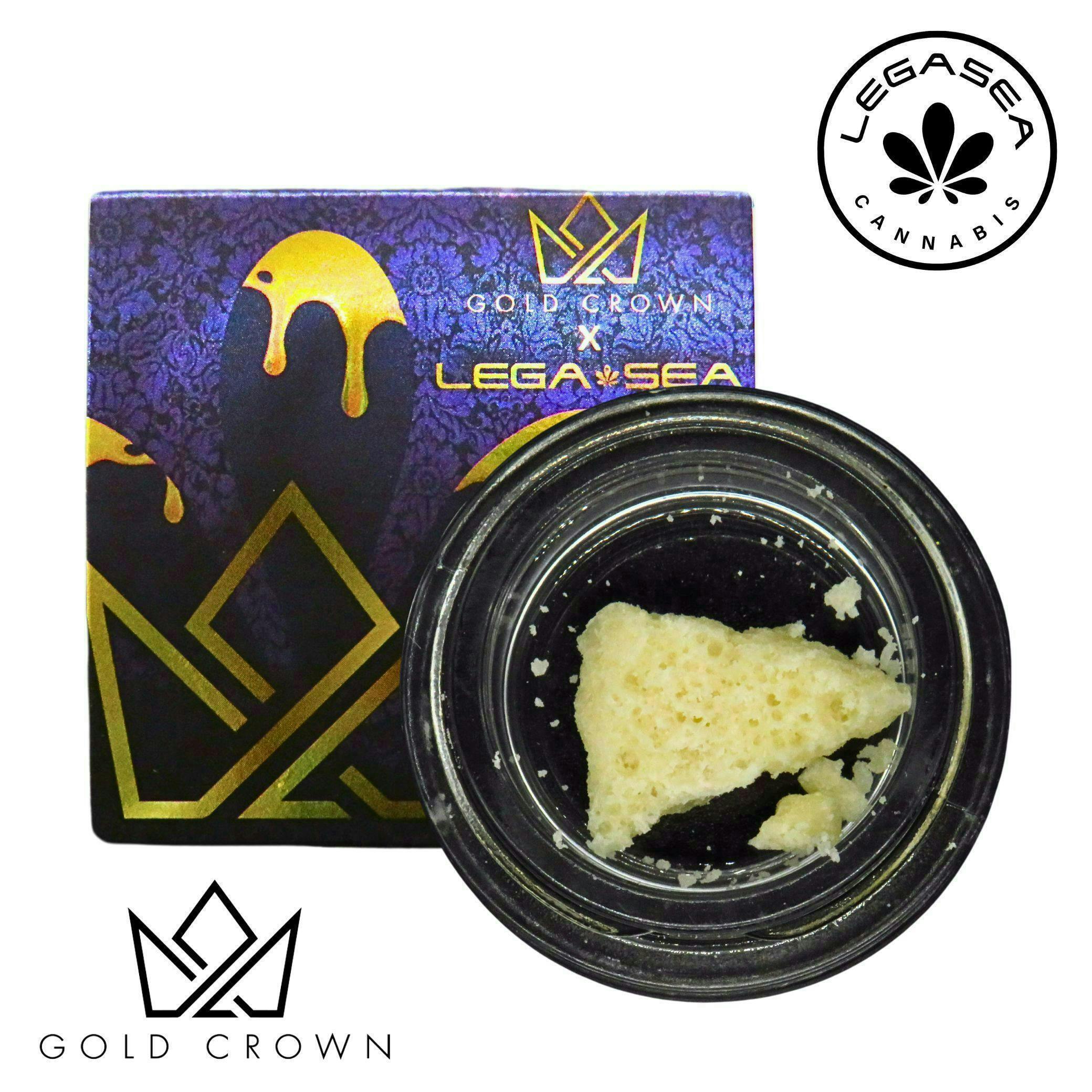 Gold Crown - Gold Crown x LegaSea Farms | Pink Runtz | Crumble | 1g - 1