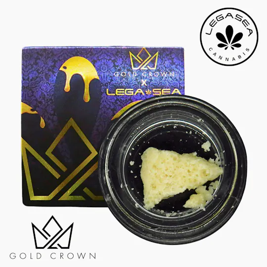 Gold Crown - Gold Crown x LegaSea Farms | Pink Runtz | Crumble | 1g - 1