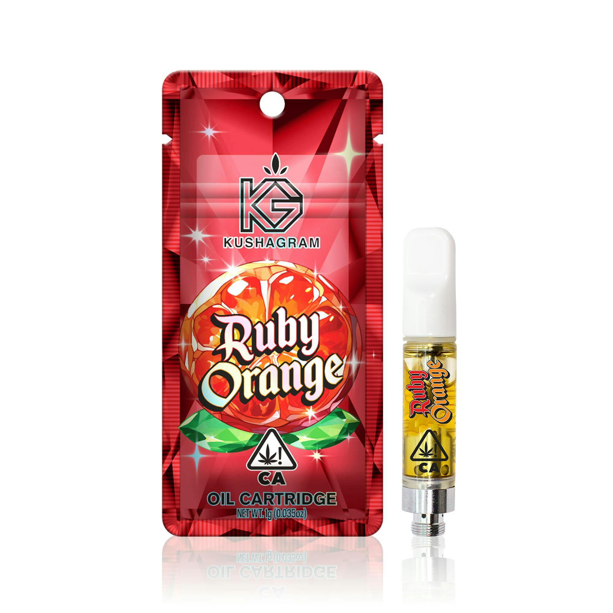 KUSHAGRAM - Kushagram | Ruby Orange | Cartridge | 1g - 1