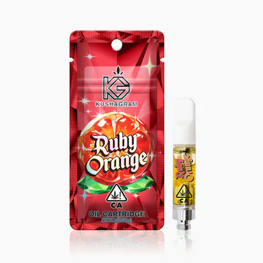 KUSHAGRAM - Kushagram | Ruby Orange | Cartridge | 1g - 1