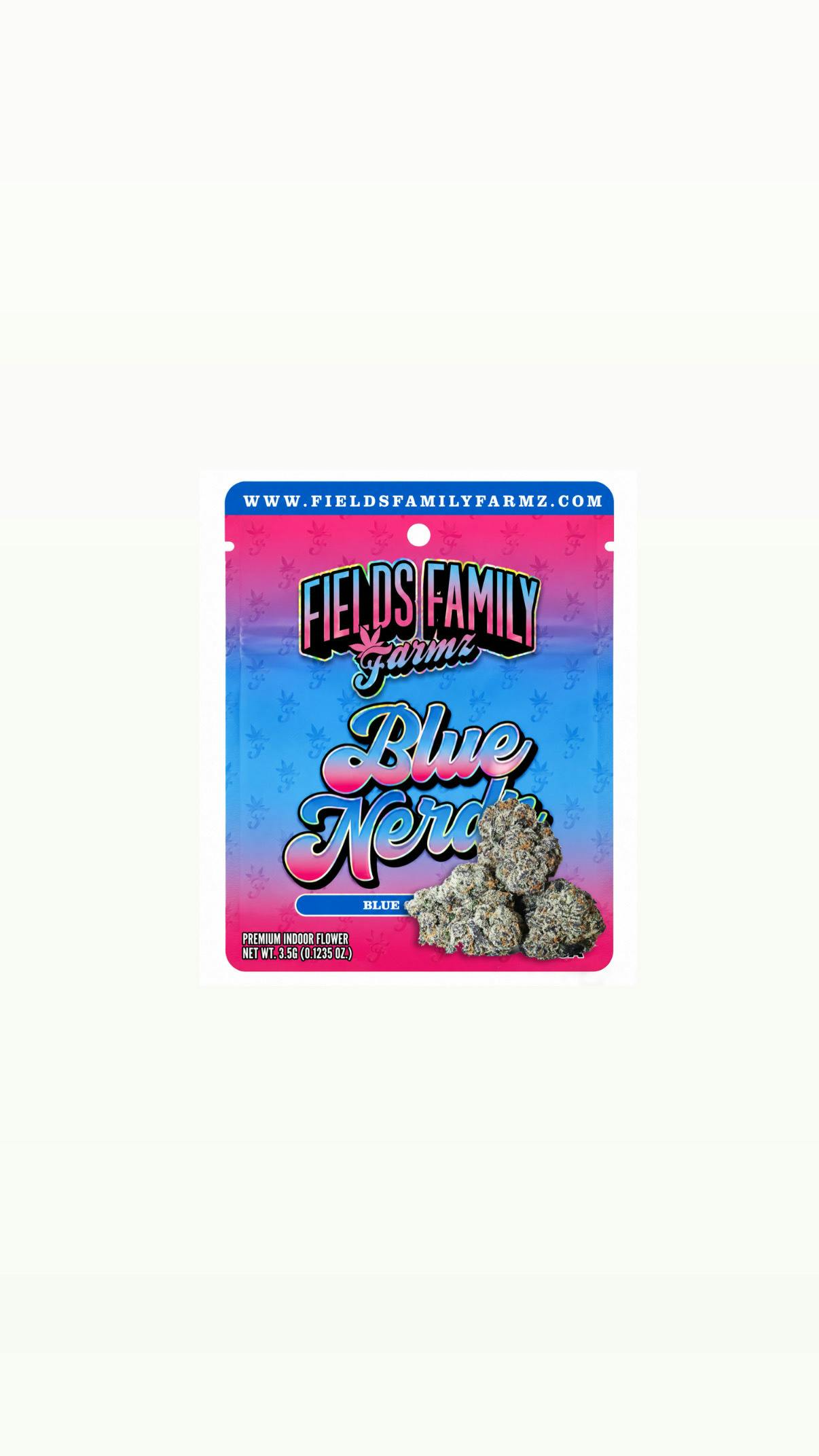 Fields Family Farmz - Blue Nerdz - 3.5G Bag - 1