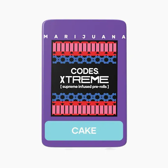 Codes - Cake x Cheetah Piss | Xtreme Infused Minis | 0.7g each | 3pk - 1