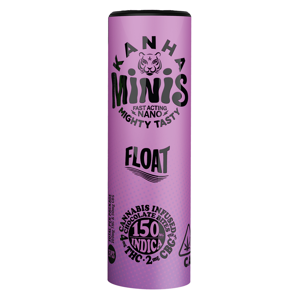 KANHA - Minis | FLOAT | 2:1 THC:CBG Chocolates | 100mg | 25ct | 4mg/ea - 1